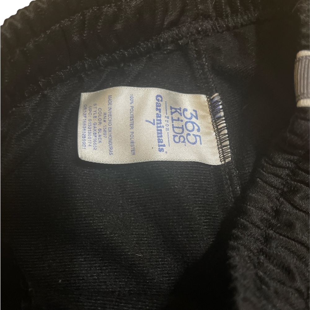 Garanimals Black Athletic Pants for Kids - Picture 3 of 3